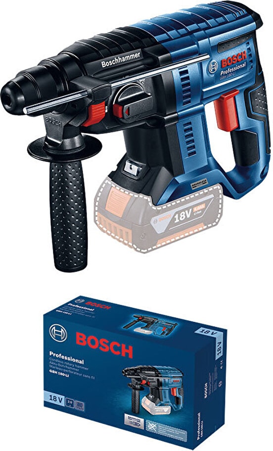 BOSCH New Gbh 180-LI Akülü Kırıcı Delici Solo Yeni