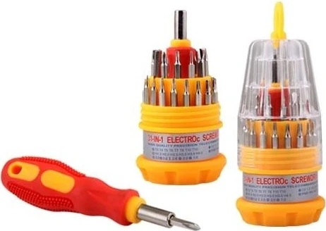 Tornavida Seti 31 Parça Yumurta Tornavida Uç Tamir Seti