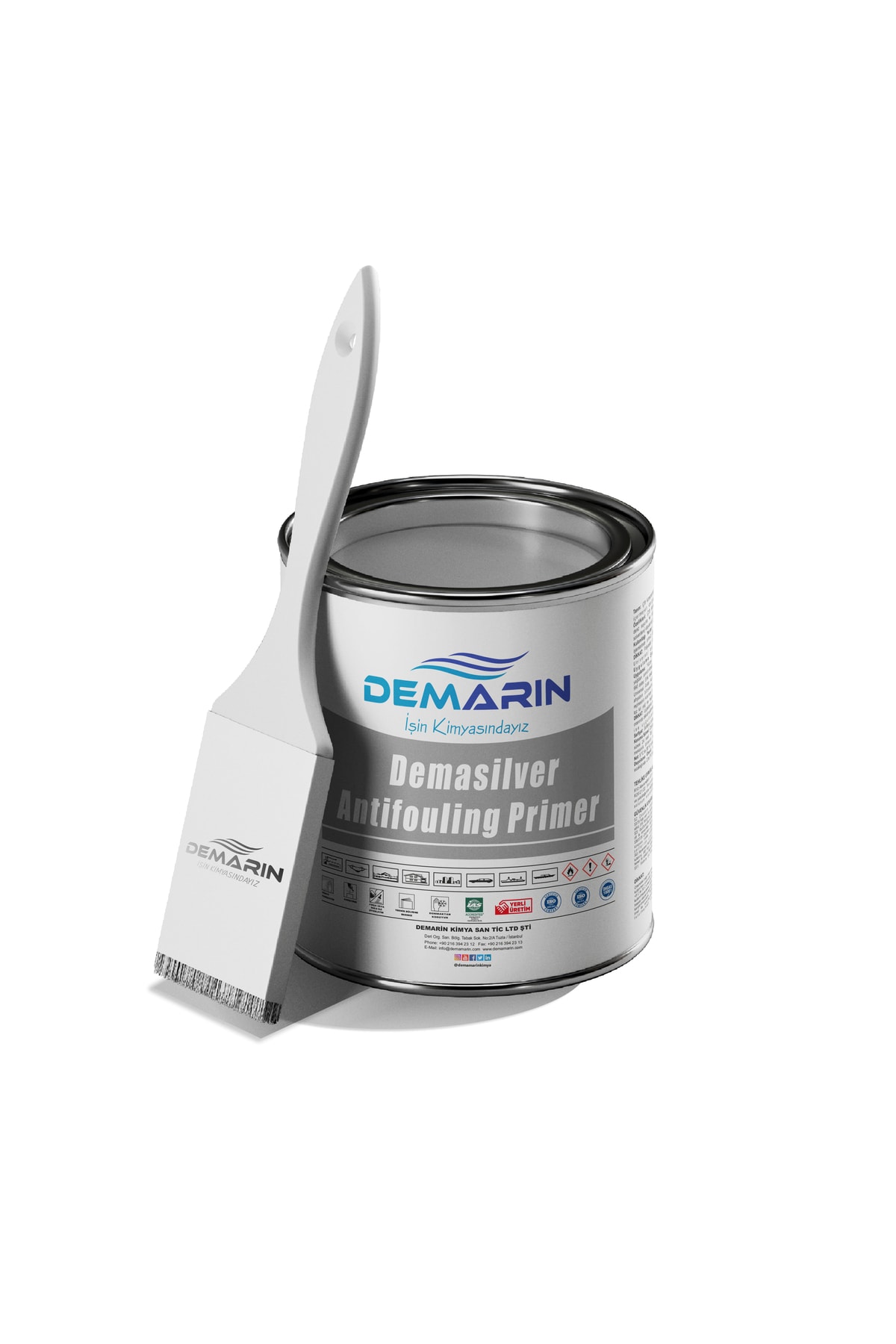 Demasilver Antifouling Primer (ZEHİRLİ BOYA ASTARI) 1 Kg