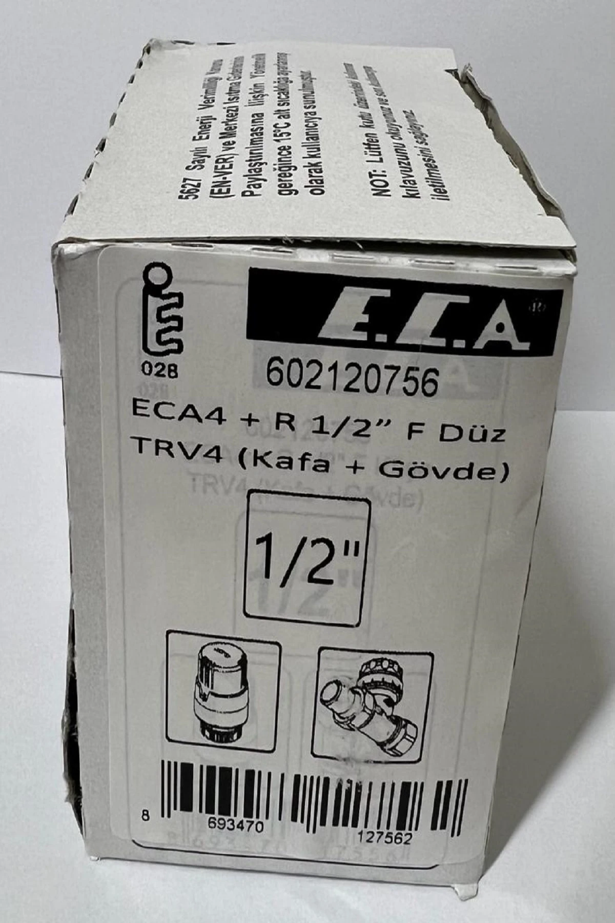 1/2 Düz Termostatik Valf Trv4 602120756