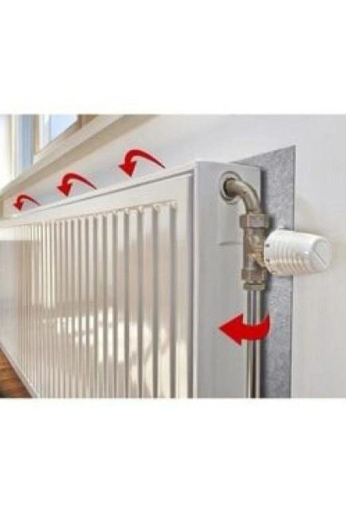 2 Adet Petek Arkası Yalıtım Levhası Alüminyum Folyo Radyatör Peteği İzolasyon Ev Isı Tasarruf