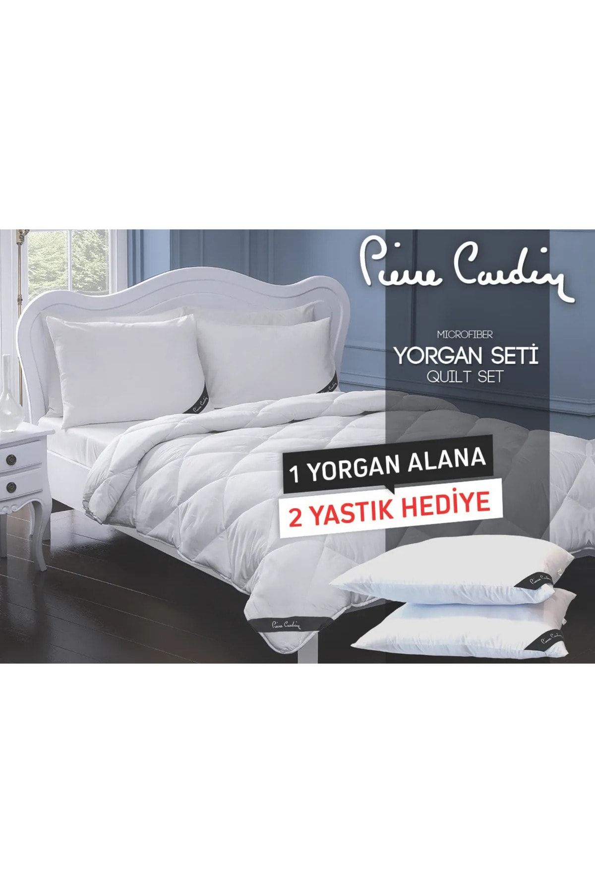 Microfiber Yorgan Seti Çift Kişilik