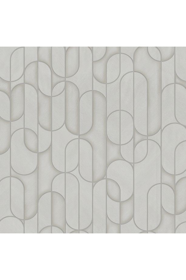 VERA 1514 Modern Geometrik Dairesel Desenli Duvar Kağıdı 16,5m2