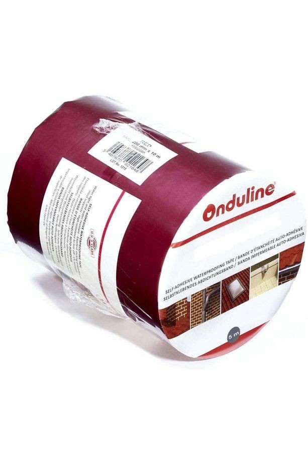 Onduline Isoband Kırmızı 15 Cm-süper Güçlü Su Sızdırmaz Çamur Bant Çatı Boru Tamir Çatlak Bandı