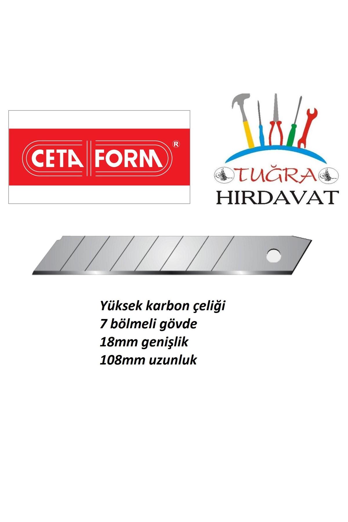 J45-r 18 Mm Maket Bıçağı Yedeği - 10 Lu Paket
