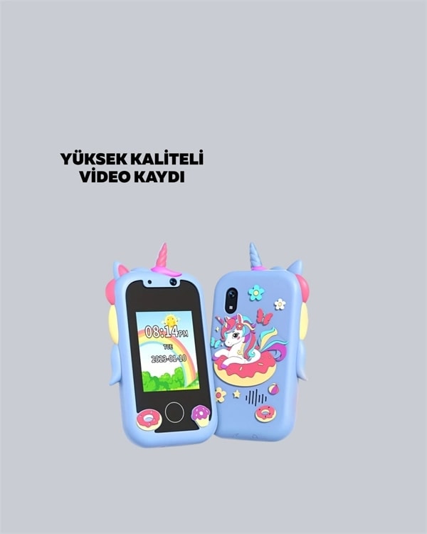 Abs + Silikon Gövdeli Dayanıklı Çocuk Kamerası – Güvenli Malzeme, Şok Emici Tasarım