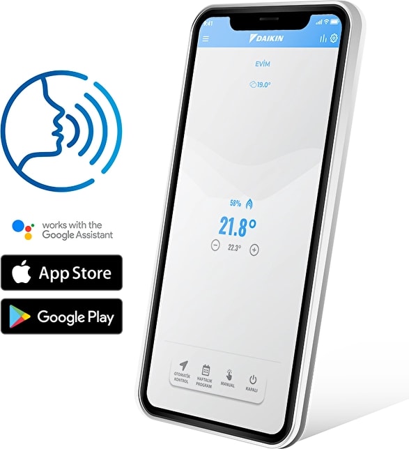 D-Sense Smart Oda Termostatı (Cep Telefonu ile Kontrol) Akıllı Oda Termostatı