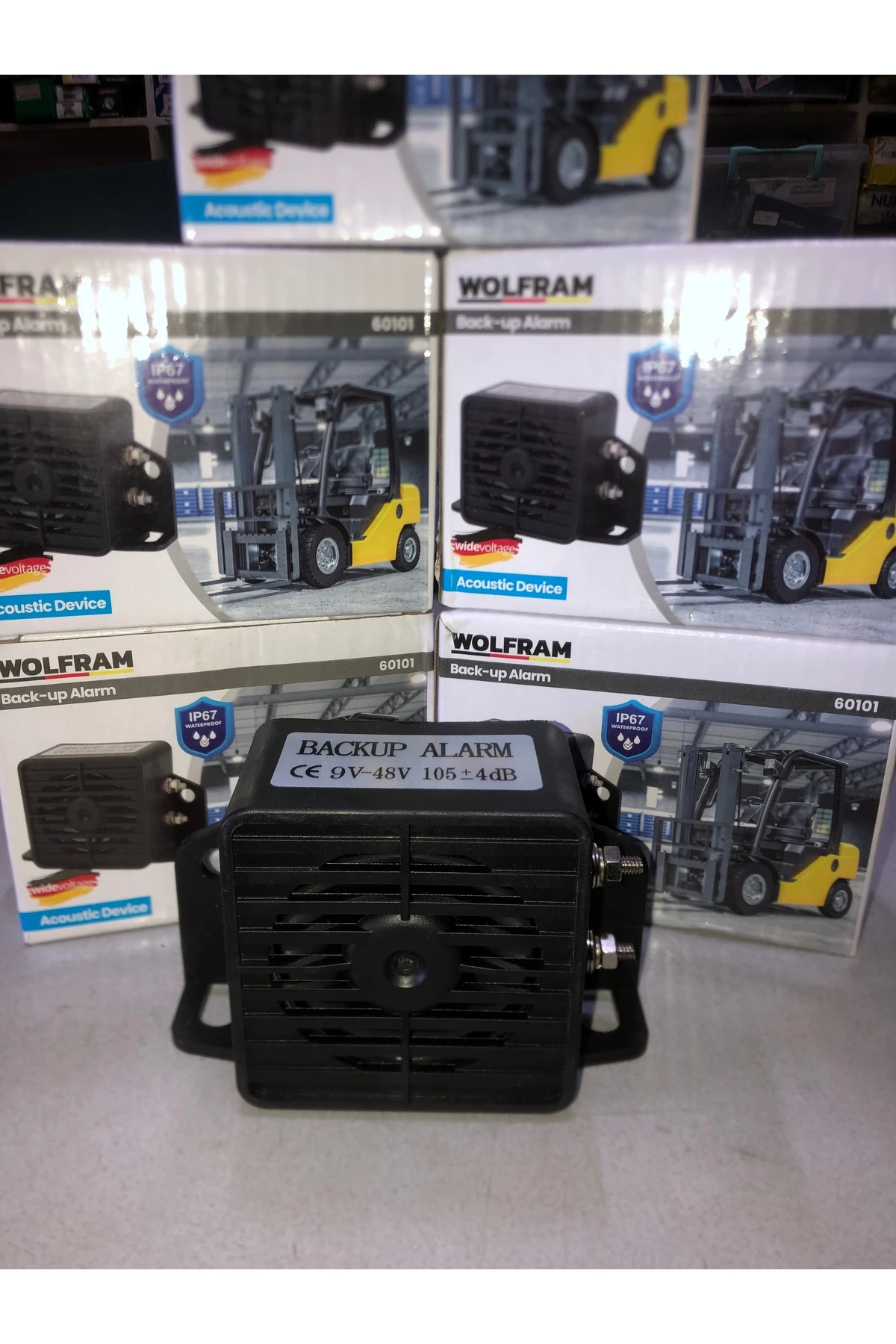 Yüksek ses geri vites kornası 12 v 48 v tüm araçlara uyumlu