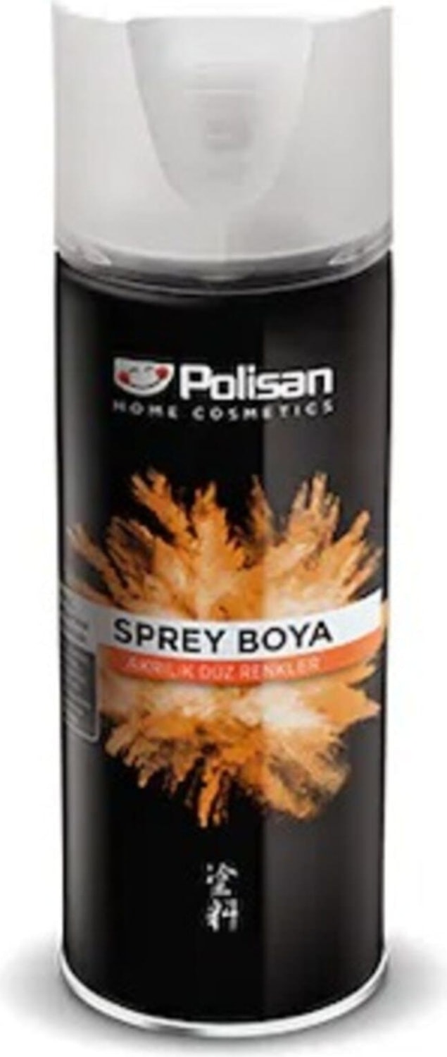 Akrilik Sprey Boya Parlak Beyaz 400 ml