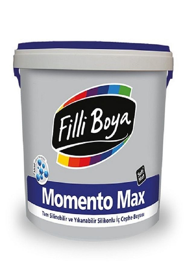Momento Max Tam Yıkanabilir Silinebilir Silikonlu Soft Mat Boya 2.5lt