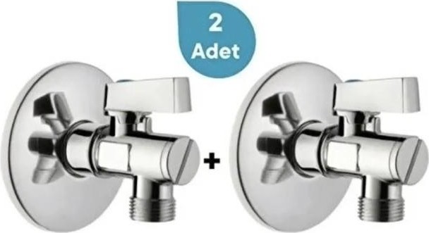 Flow Round Lavabo Bataryası + 2'li Ara Musluk