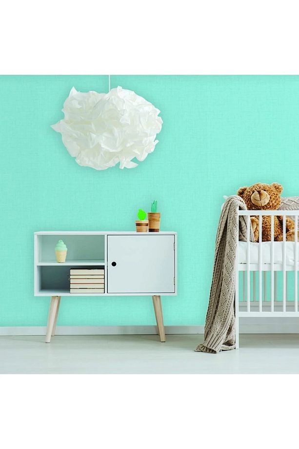 Adakids 8943 Serie Kumaş Dokulu Desenli Çocuk Odası Duvar Kağıdı 8943-2