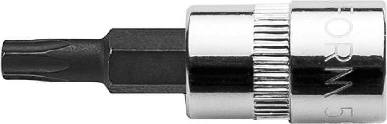 C08S-IPR20 1/4” 5 Köşe Delikli Torx Uçlu Lokma