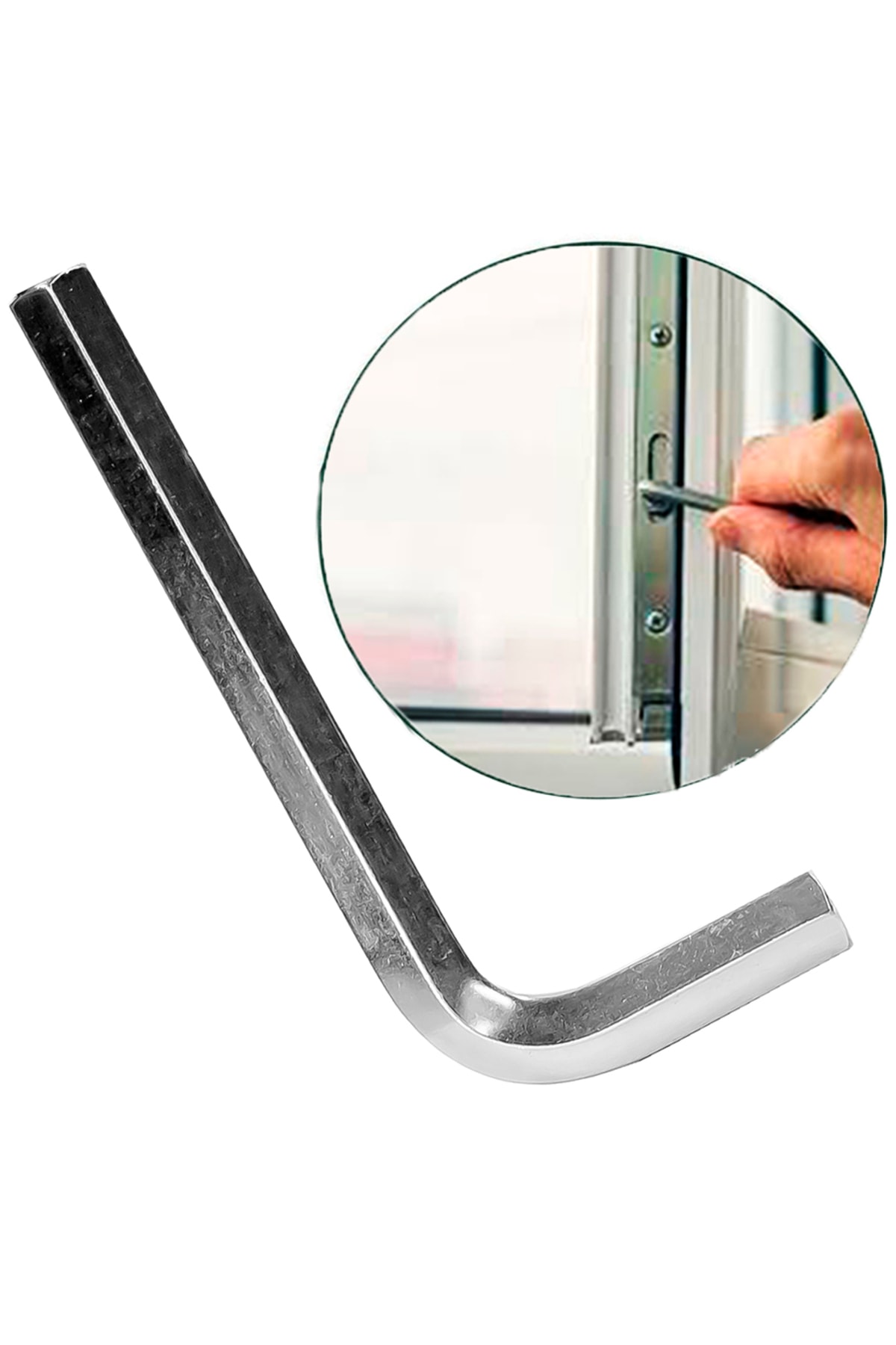 İZELTAŞ Pvc Pimapen Kapı Pencere Kilidi Yaz Kış Ayar Anahtarı Allen 4 Mm Alyan