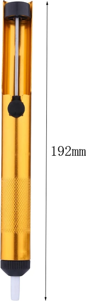 Lehim Pompası Alüminyum Metal Yüksek Emişli Lehim Temizleme Pompası 19.2 cm
