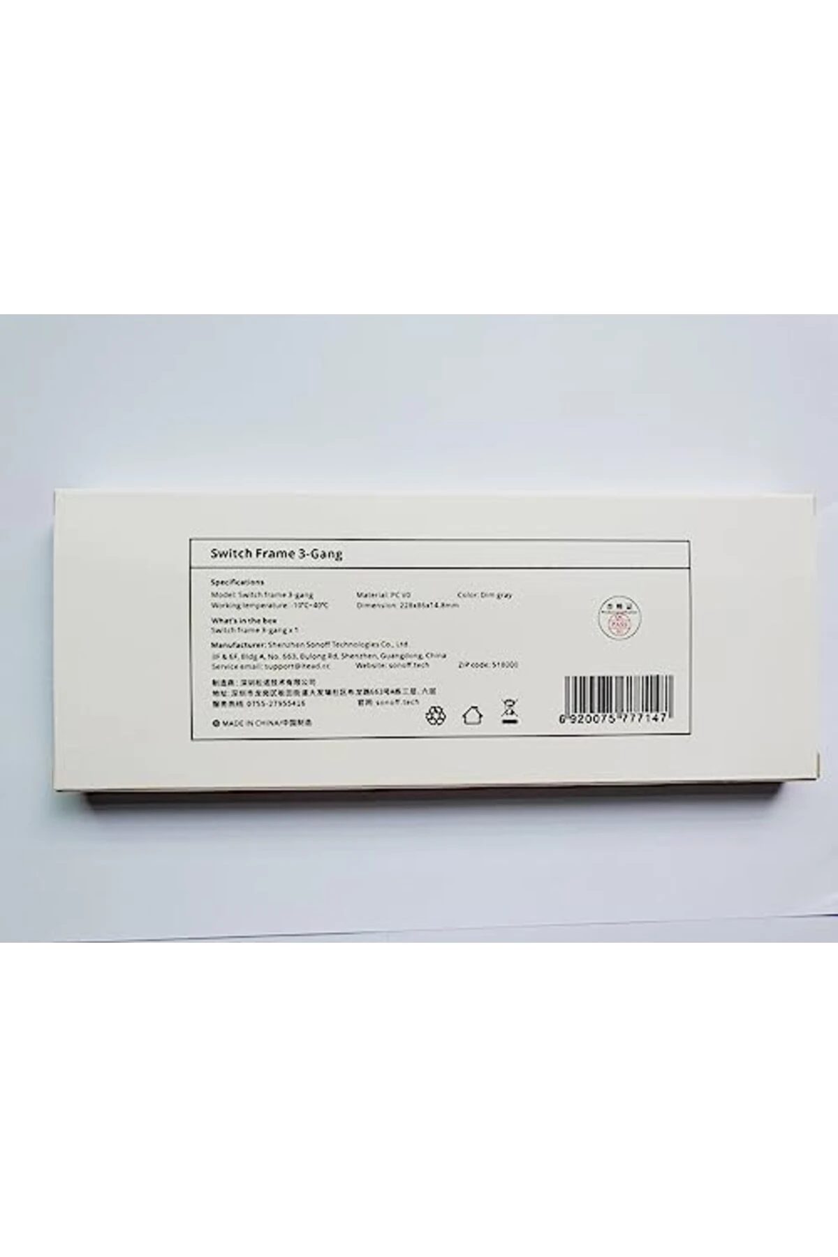 Smart Duvar Şalteri Frame 3 Vites CompM5 Tip 80 1174074