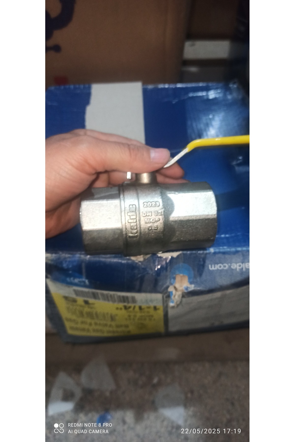 11/4" Doğalgaz Vanası
