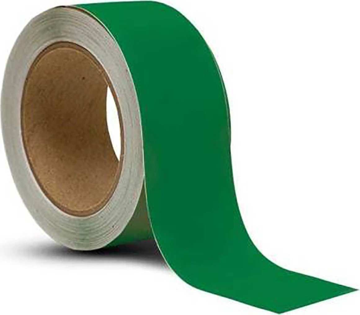 Yer Işaretleme Bandı Pvc Vinil Bant Yeşil 50MM x 30M (Henkel Yapıştırıcılı)