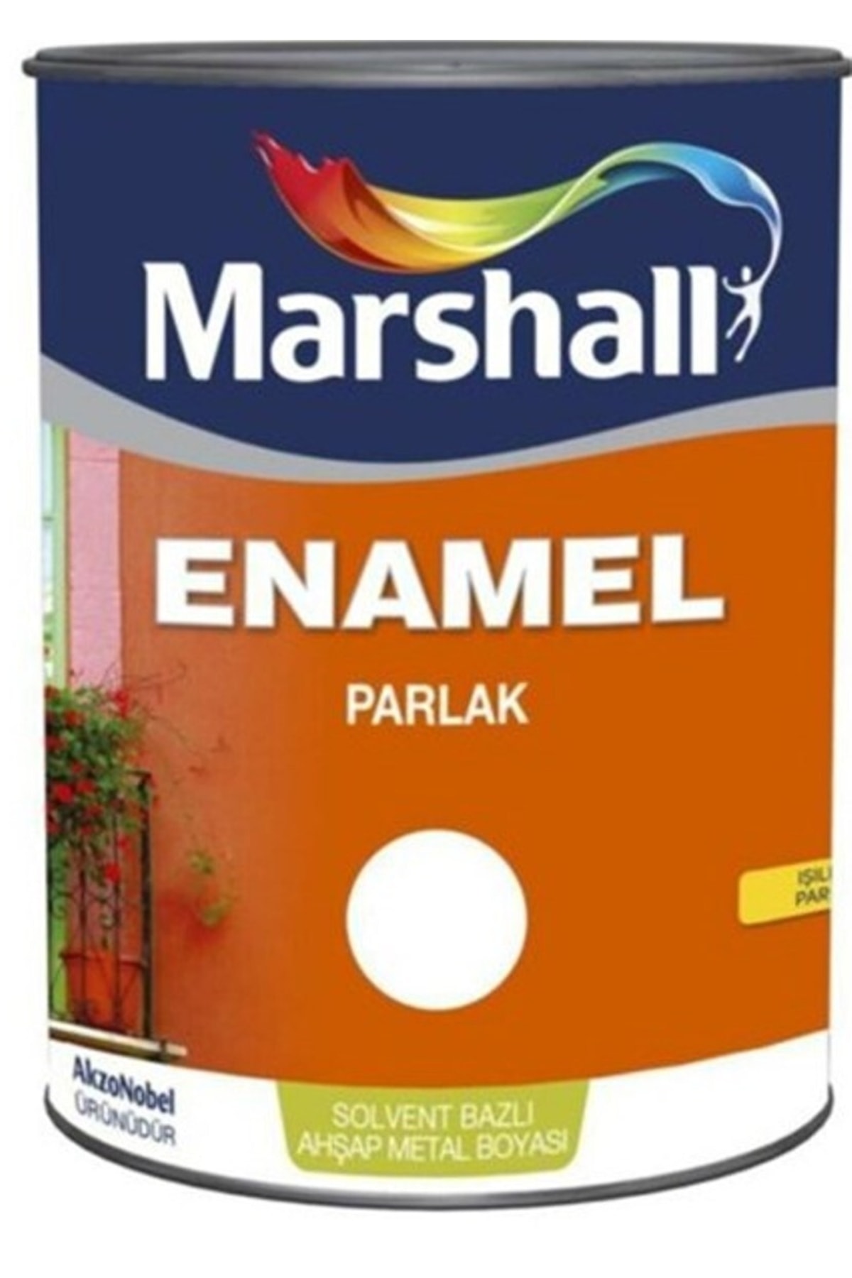Enamel Parlak Ahşap ve Metal Boyası 0,75 litre (Kum Beji)