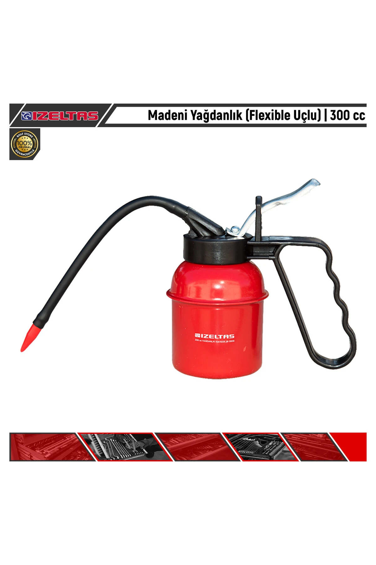 Madeni Yağdanlık Flexible Uçlu  300 cc