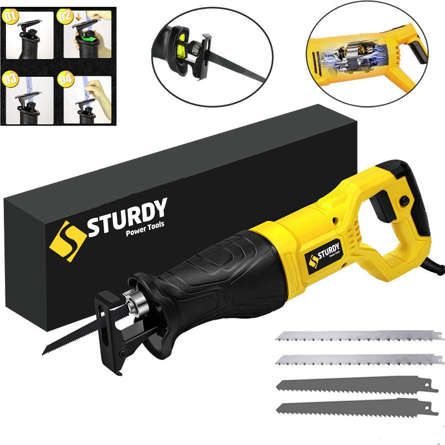 New Serı Tılkı Kuyruğu 3200W + Kemik Kesme Bıçağı
