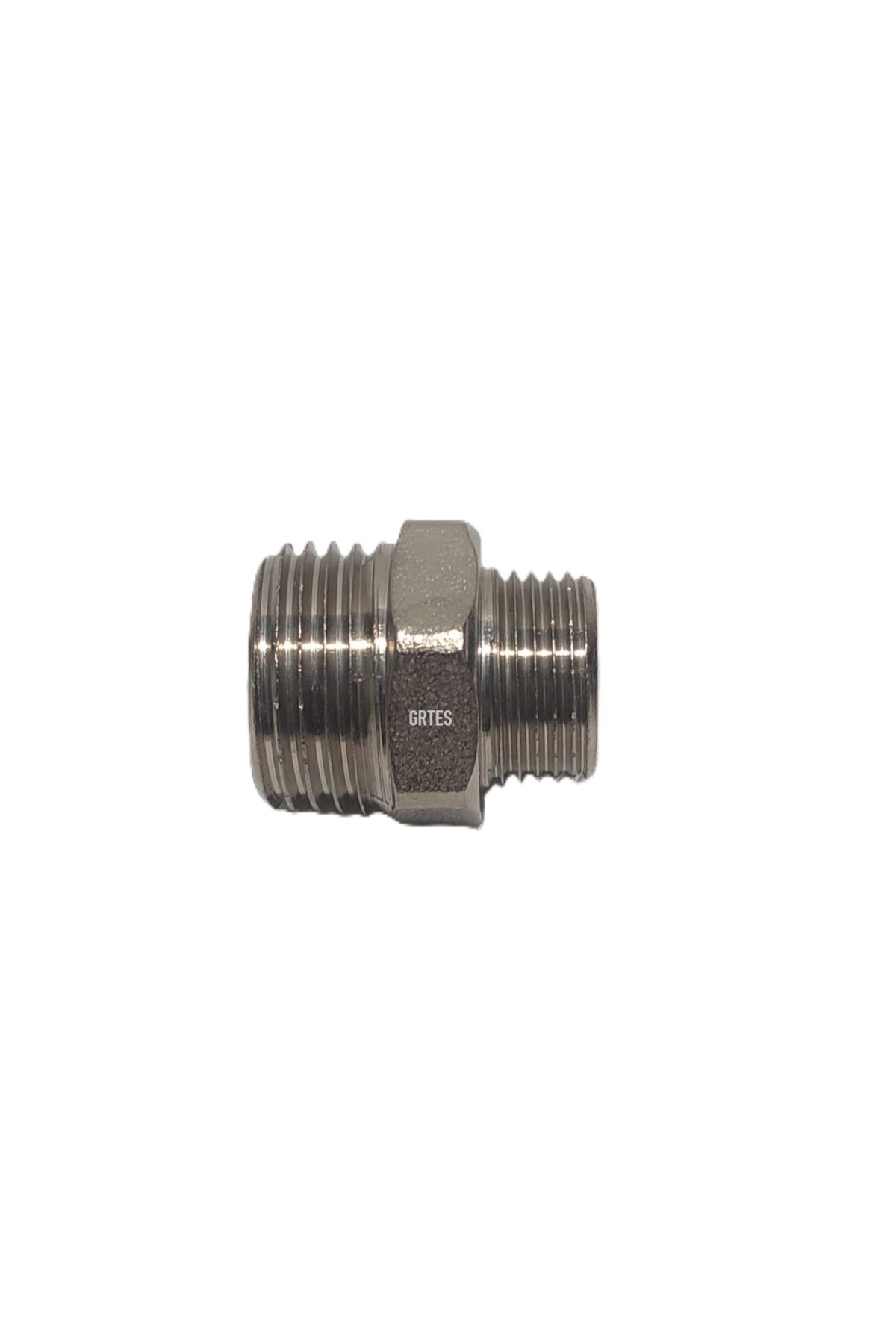 1/2" x 3/8" Sarı/Krom Orantılı Nipel - Proportional Nipple