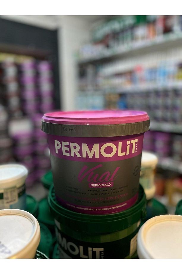 PERMOLİT VUAL PERMOMAX  SİLİKONLU İPEK MAT İÇ CEPHE BOYASI