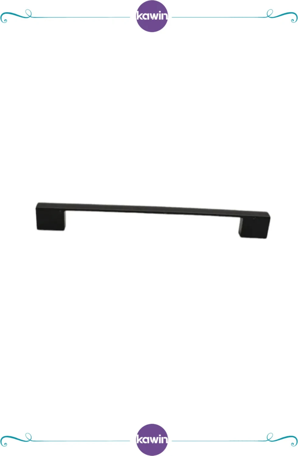 Köprü Mat Metal Kulp 96 mm Vidalı Dolap, Komodin, Vestiyer, Vida Hediye Siyah 9 cm 10 cm uyumlu