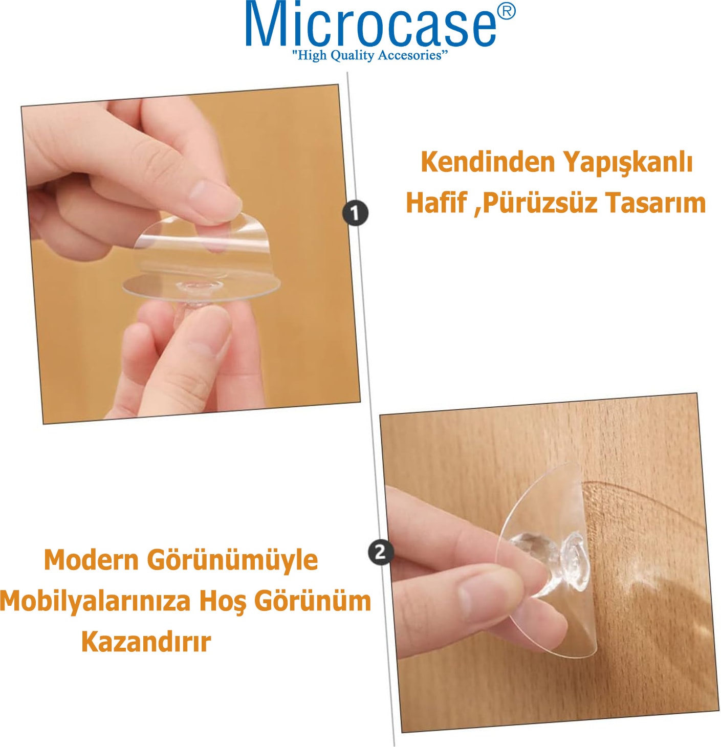 Kendinden Yapışkanlı Kristal Topuzlu Çekmece Raf Dolap Pencere Vb İçin Tutacak Kulp- AL4760 4 Adet
