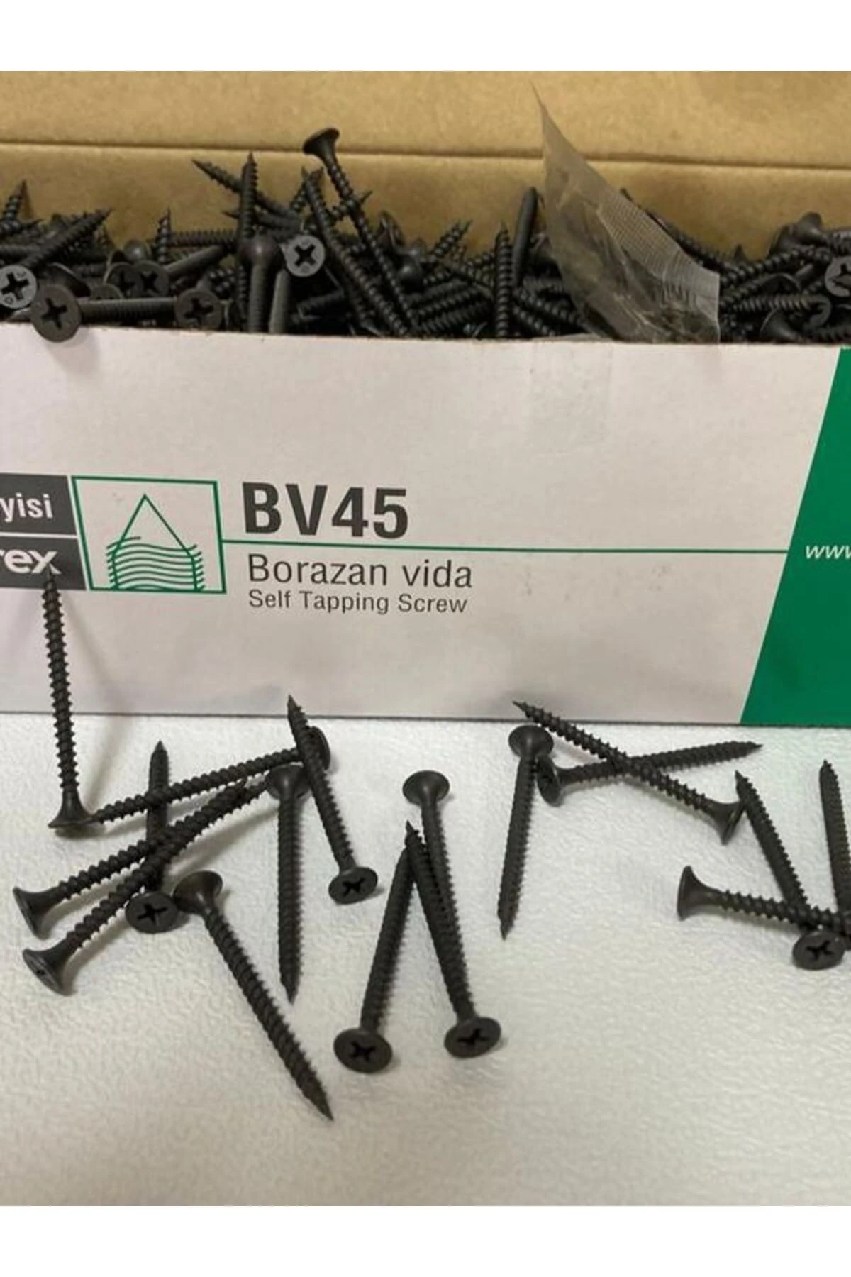 BORAZAN ( SİVRİ ) VİDA 45MM BV45MM (1.000 ADET)