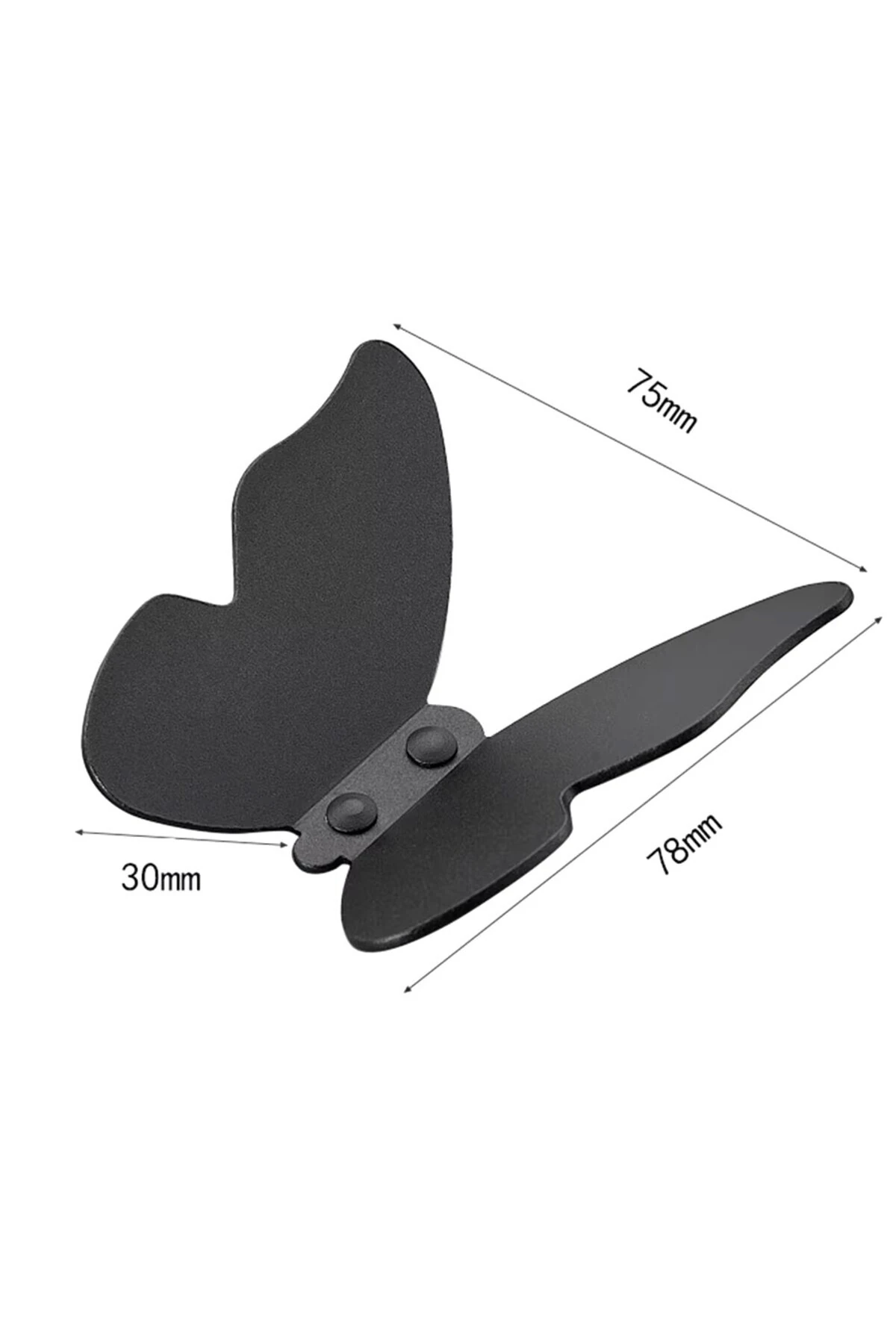 Siyah Metal Askı,Vestiyer portmanto dolap duvar askısı havlu bornoz banyo askısı 5'li set