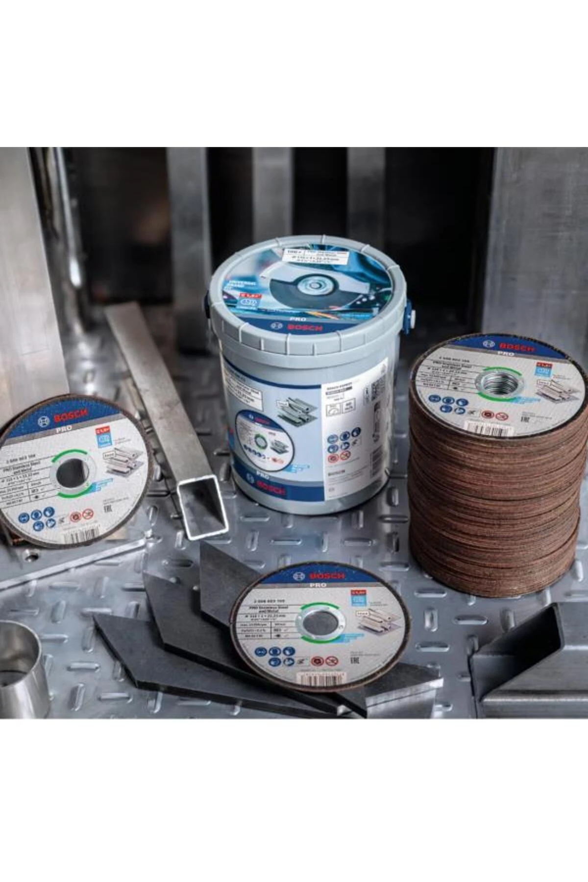 PRO StainlessSteel & Metal Kesme Disk 115mm, 100ad