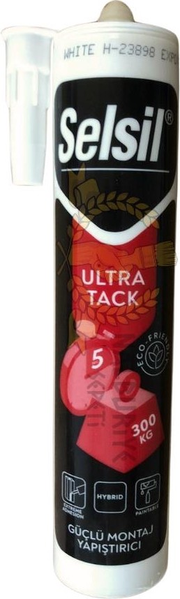 Ultra Tack Güçlü Korniş Yapıştırıcı Beyaz 290 Ml. - 1 Adet