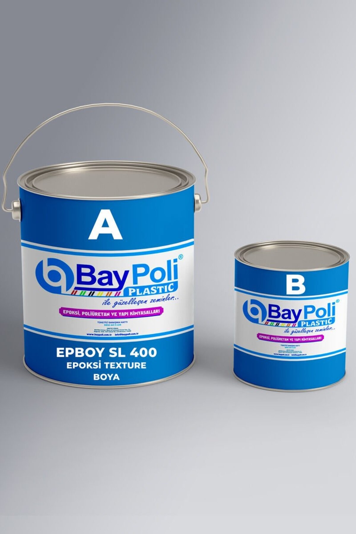 Epboy Sl 400 Epoksi Texture Boya 10kg - Ral 1015
