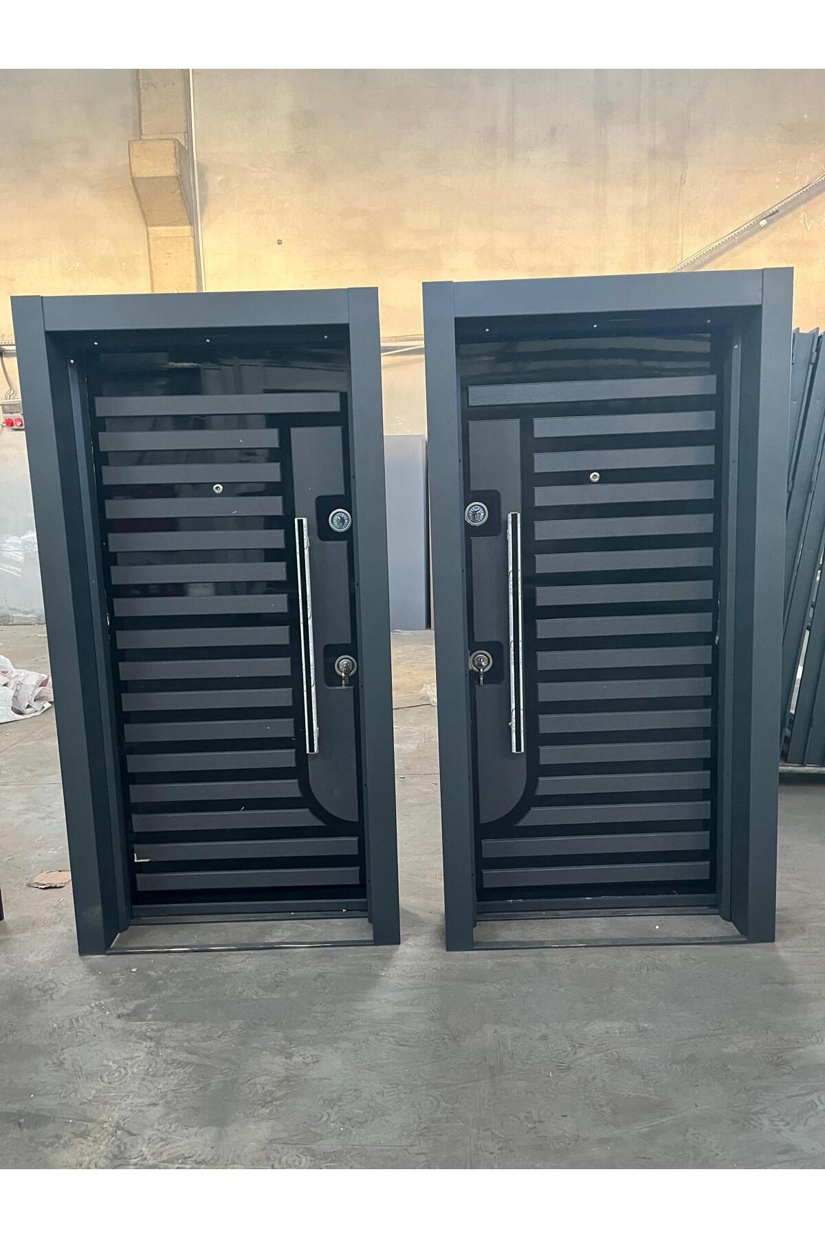 Pvc Yüzey Çelik Kapı Sol