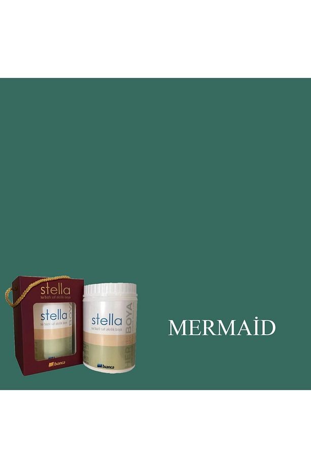 Stella Su Bazlı Saf Akrilik Boya 1 Lt - Mermaid