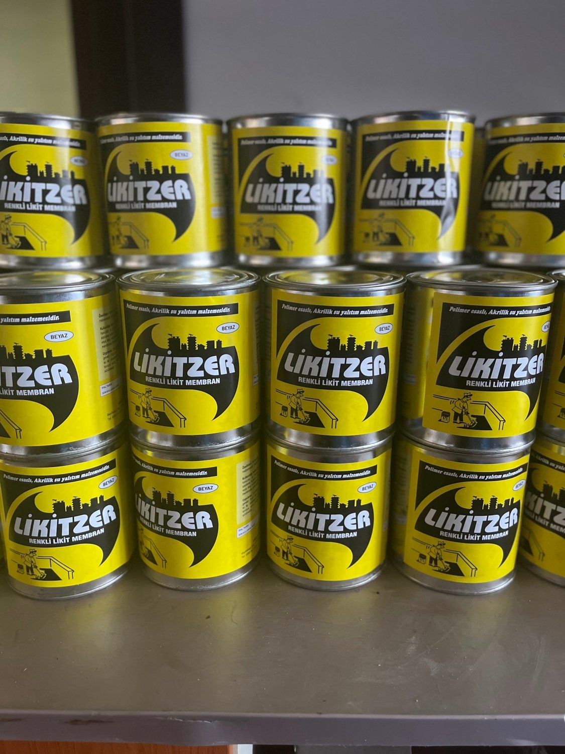 Su Bazlı Likit Membran Beyaz Renk 1kg