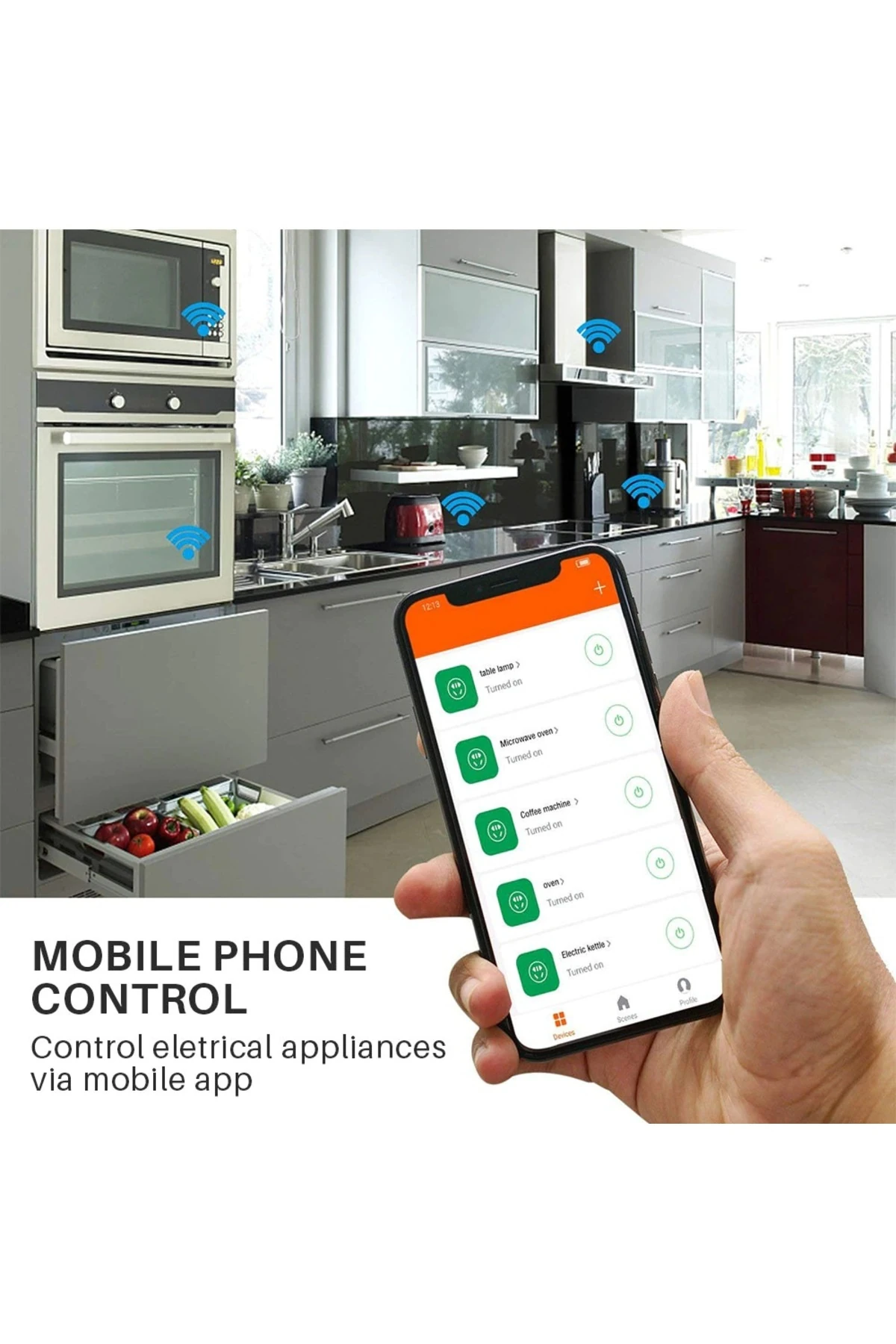 16A KABLOSUZ, ÖLÇÜM ÖZELLİKLİ AKILLI PİRİZ ()