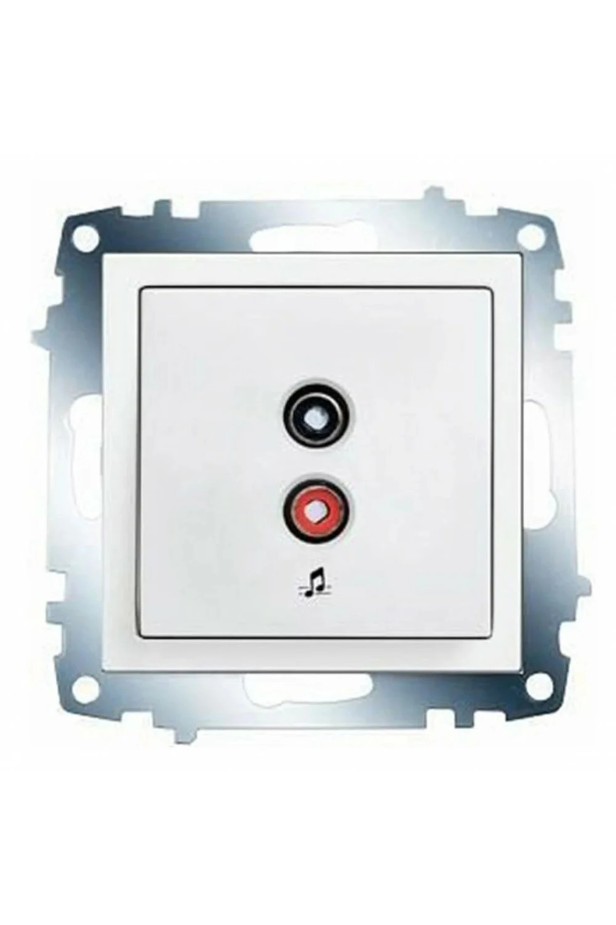 Viko 9096 7037 Karre/meridian Beyaz Müzik Yayın Prizi