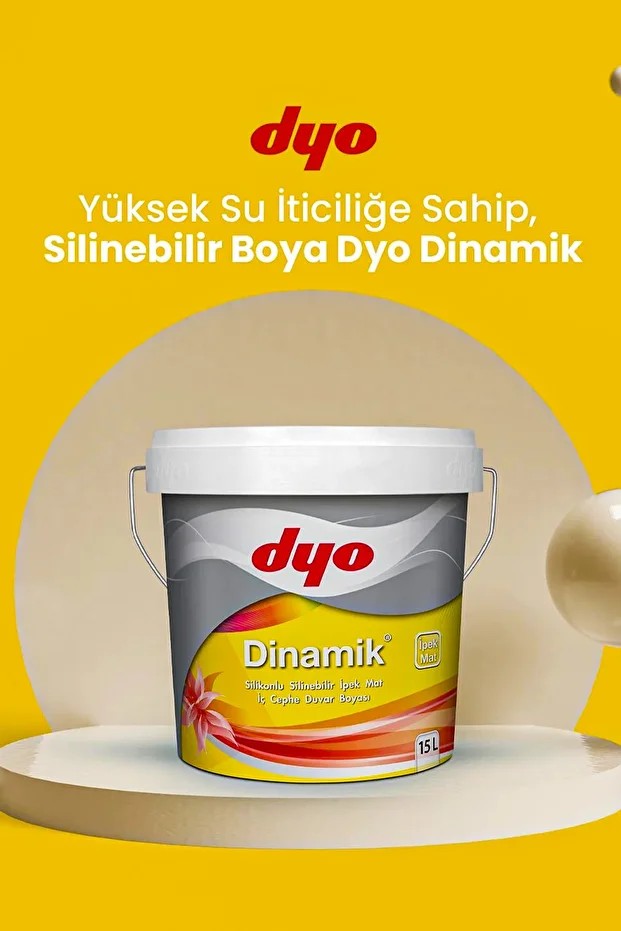 Dinamik Silikonlu İpek Mat İç Cephe Boyası