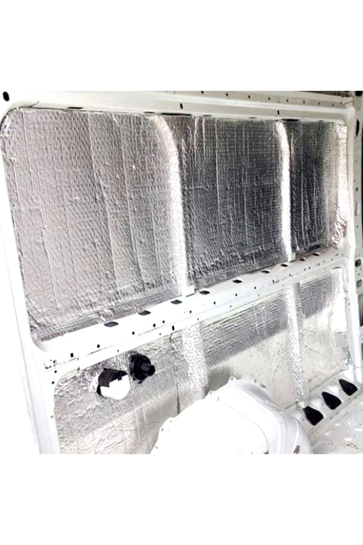 Oto Ses Yalıtım Malzemesi Folyolu 5m2 Araç Karavan Ses Isı Izolasyonu Süngeri 13mm Yapışkanlı