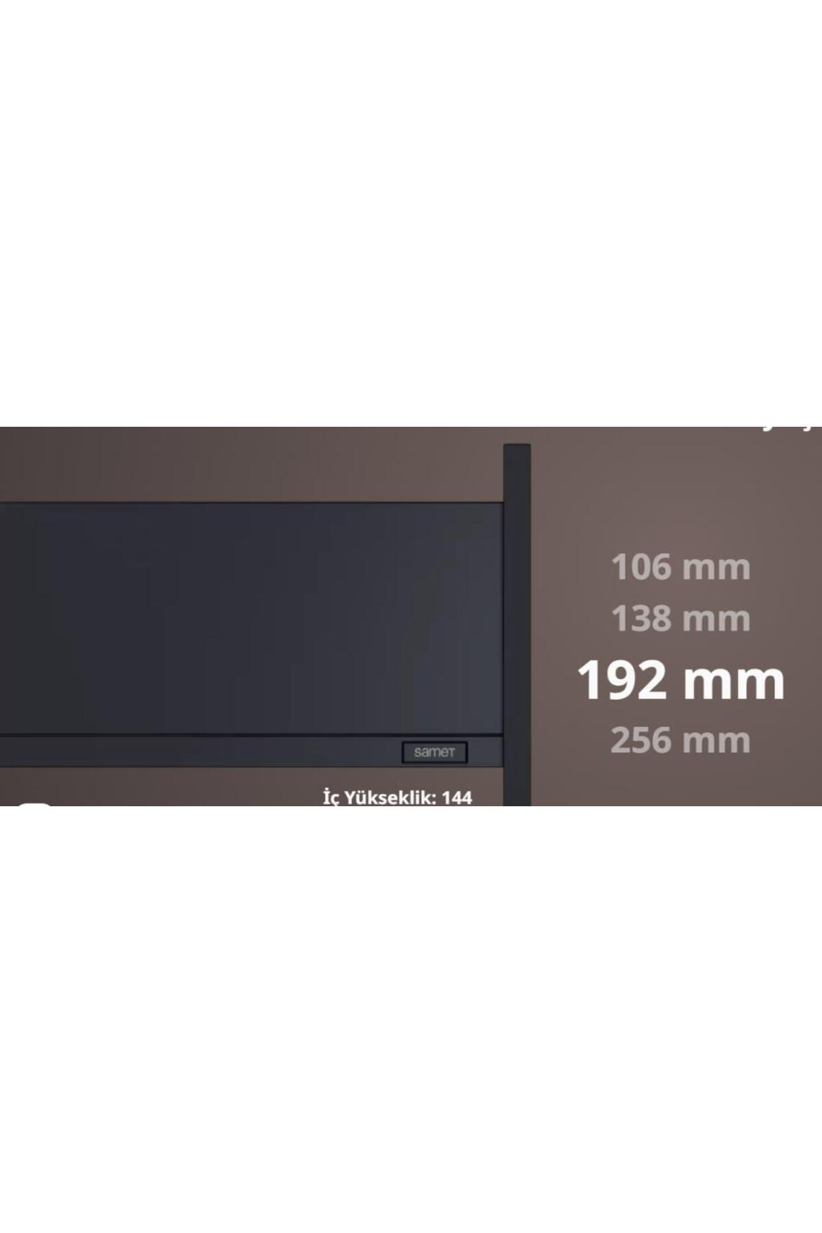 Flowbox 192/18 Frenli Antrasit 500mm
