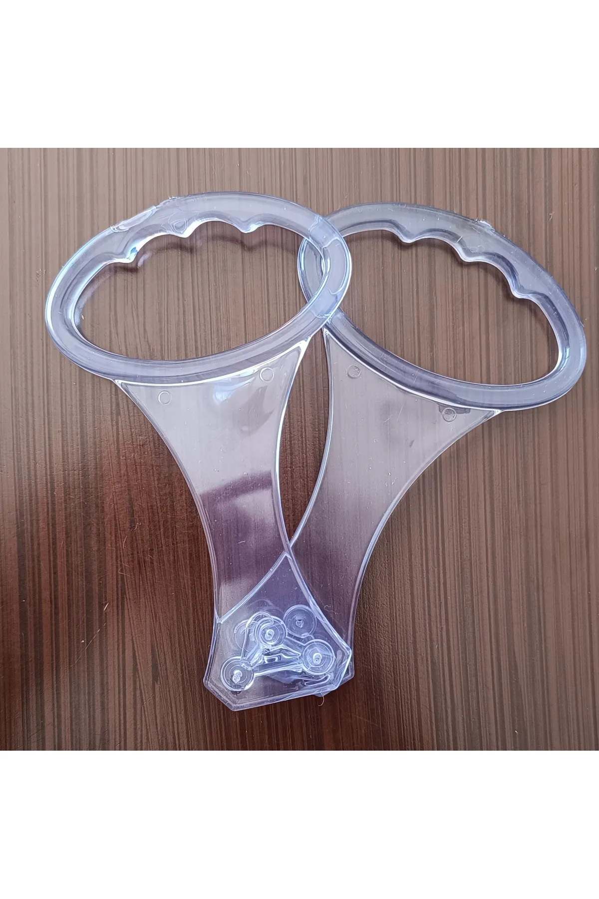 OZKUVVET Baza Tutma Kolu Şeffaf Baza Kulp Baza Kaldırma Aparatı  (Esnek Plastik)  2 Adet