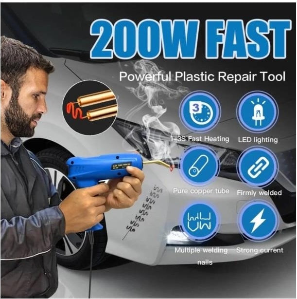 200 Watt 1200 Adet Tel Tampon Plastik Parça Tamir Kaynak Makinesi
