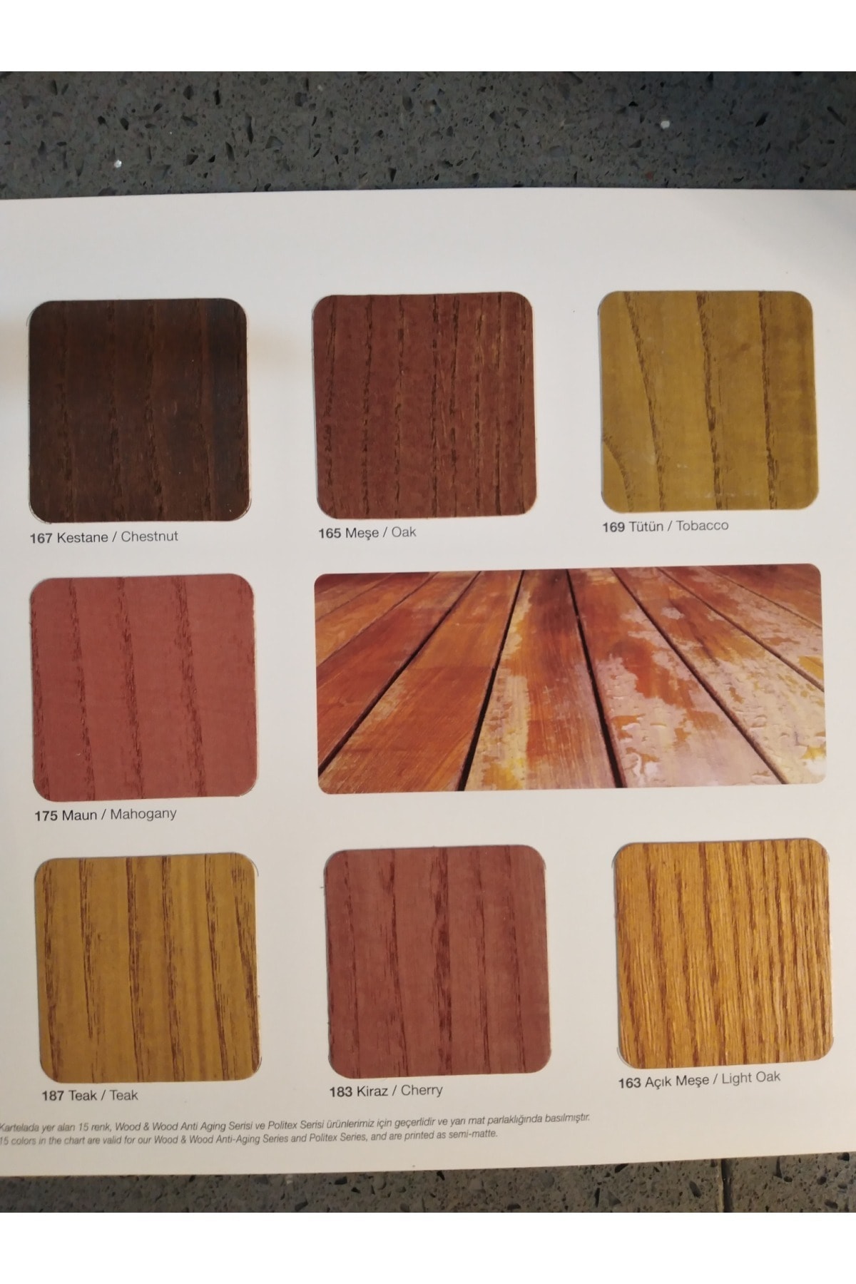 Politex Mat Fındık Vernik 0,75 Litre