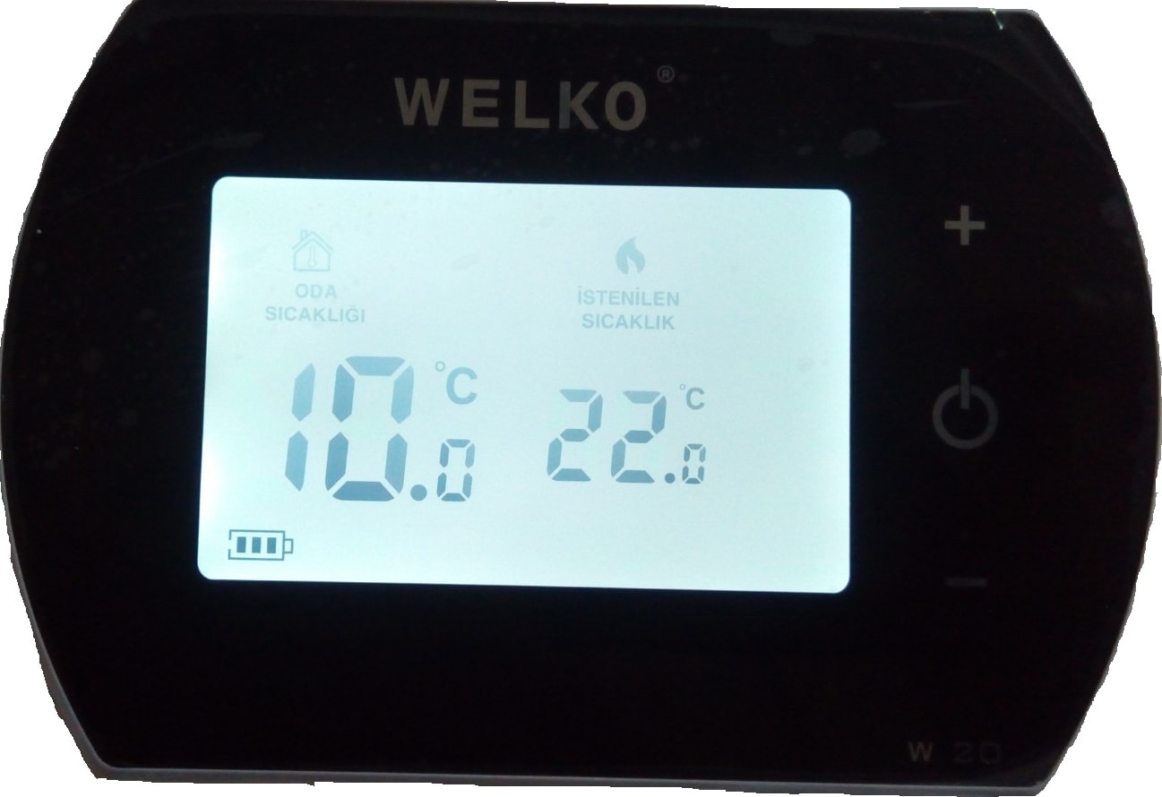 Kablolu Dijital Oda Termostatı W20 S20