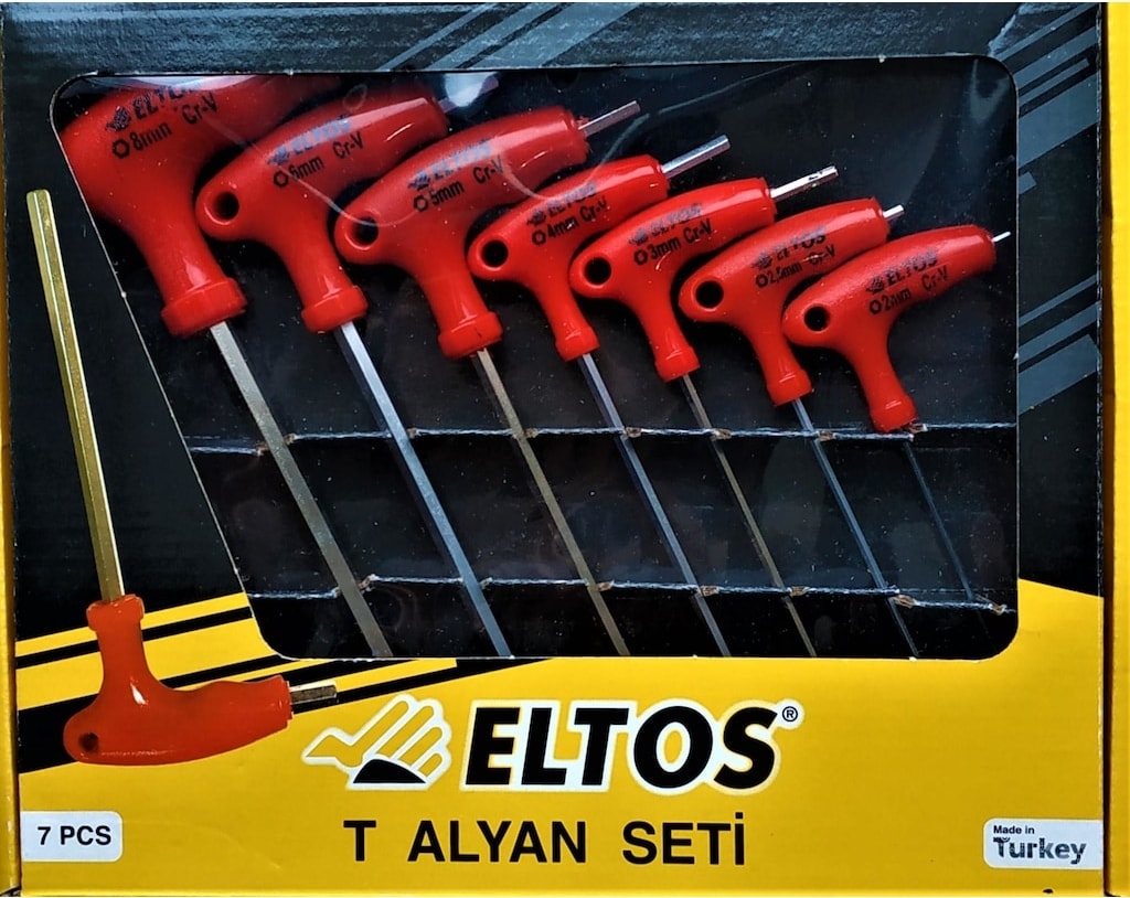 Alyan Takımı 7 Parça T Tipi Allen - Eltos (5313)
