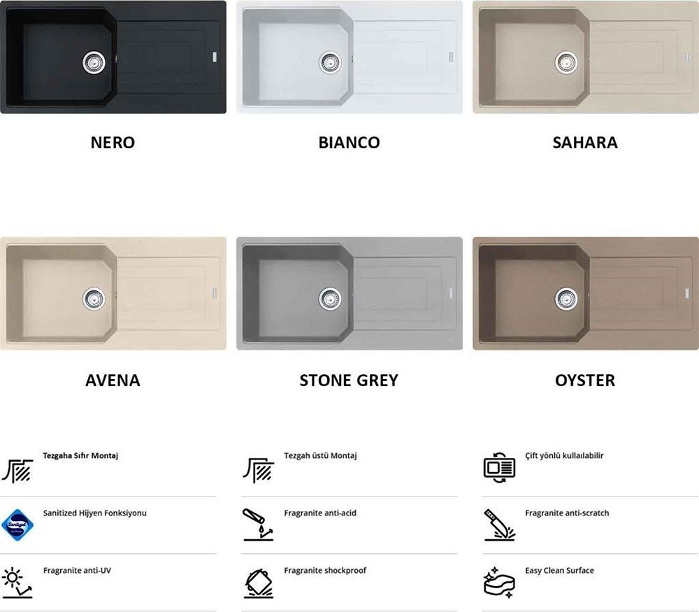 Urban Ubg 611-100 Granit Evye, Avena, 100X50CM