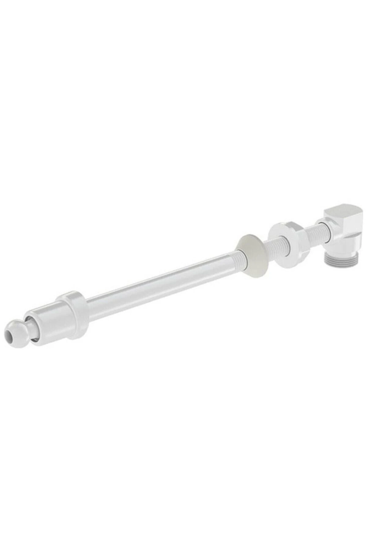 Plastik Uzun Klozet Taharet Borusu 37cm Gider Borusu