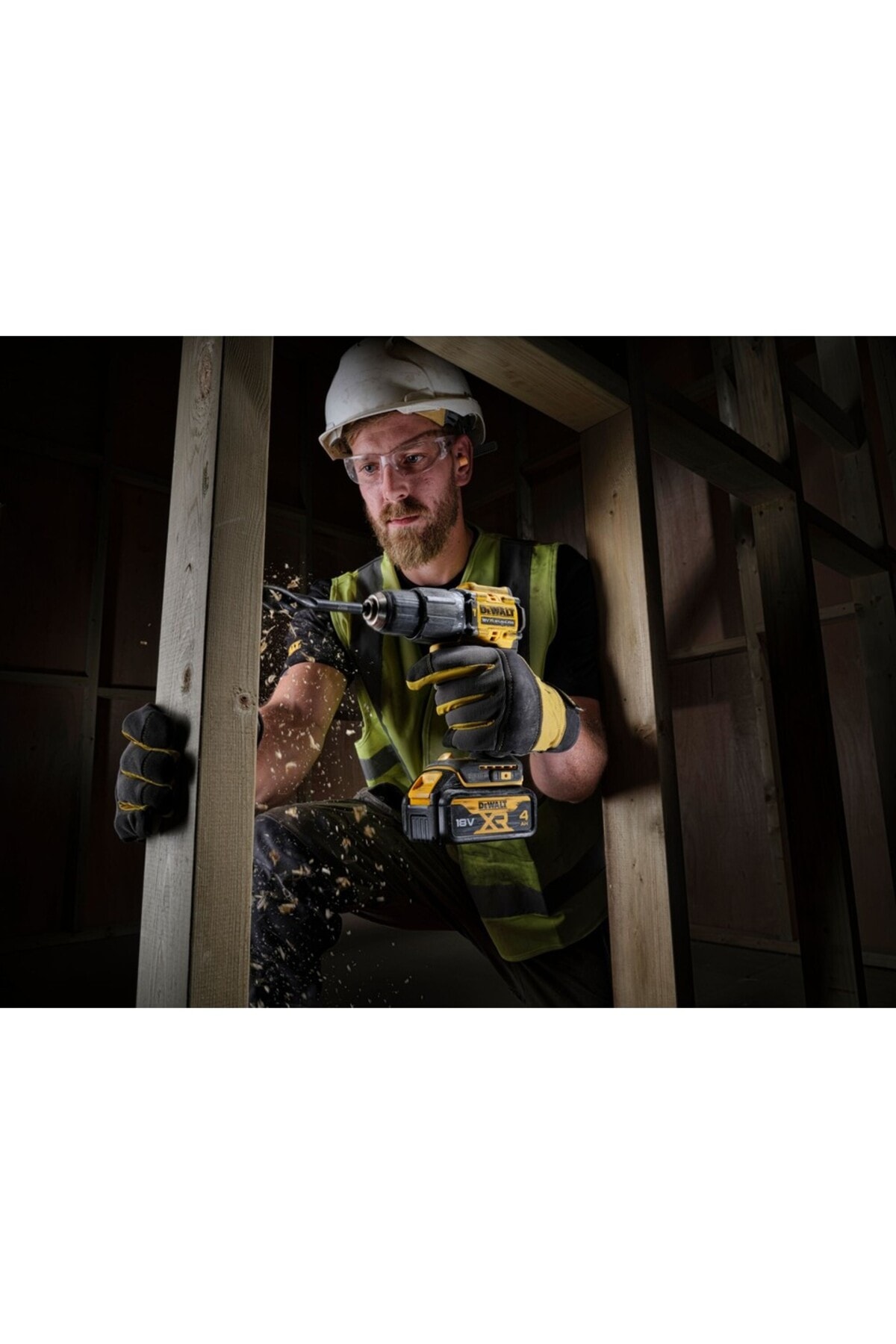 DEWALT Dcd100ym2t 18v 4.0 Ah Li-İon Çift Akülü Kömürsüz Profesyonel Darbeli Matkap